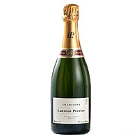 Balanced Arrangement of Laurent Perrier Champagne