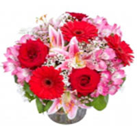 Glamorous Color Flowers Blast Bouquet<br/>