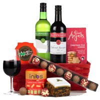 Bewitching The Flying Finish Gift Hamper with Wine