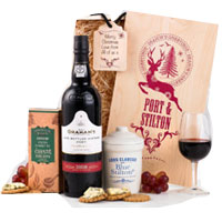 Affectionate Wine N Gourmet Treat Gift Box