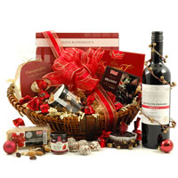 Precious Sweet N Wine Gift Basket