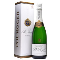 An excellent value for money champagne, Pol Roger ......  to Aberdeen