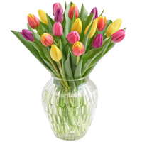 Magical Promise of Love Tulips Arrangement