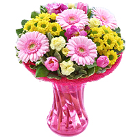 Pristine Bounty of Blessings Floral Arrangement