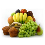 <b>This fruit basket contains:</b><br>Seasonal and......  to Bridgend