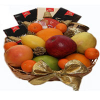 Chocolate, Cheese and Fruit Basket