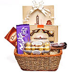 Attractive Chocolate pleasure Gift Basket