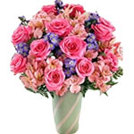 Tell them how much you miss their presence by sending this precious bouquet of p...