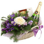 Angelic Joyful Meeting Gift Basket of Assortments