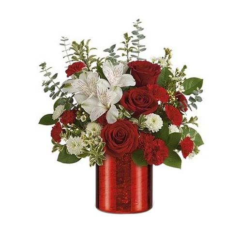 Valentine Gift of Crimson Crush Bouquet