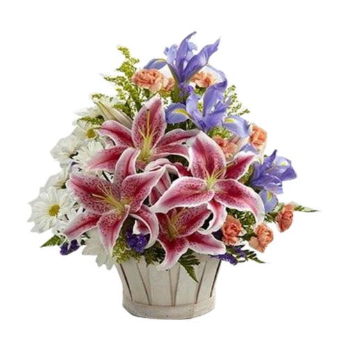 Make a wonderful nature-inspired statement with this dazzling bouquet. A beautif...