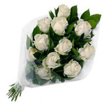 Romantic White Roses