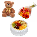 Beautiful Christmas Choco-Flora-Teddy Offer