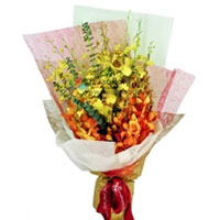 Just click and send this Beautiful Orchids Bouquet...