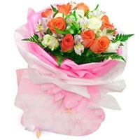 Cheerful Bouquet of Colorful Flowers