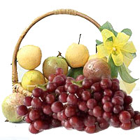 Classically Styled Seasonal Fruits Basket