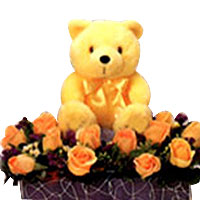 Exciting Collection of Teddy with Flower