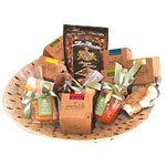 this gourmet basket is full of delectable treats i...