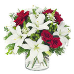  Oh what fun this cheerful arrangement  Roses,  li...