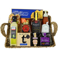 Sophisticated Festive Celebration Gift Basket<br>