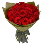 LONG STEMMED ROSE BOUQUET RED 24