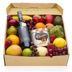 A deliciously juicy fruit gift, perfectly pairing ......  to bankstown_florists.asp