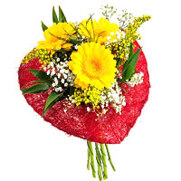 Heart Tied Bouquet