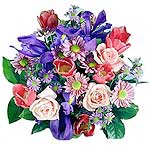 Mixed Seasonal Flowers Bouquet ....