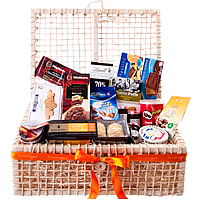 Just click and send this Attractive Royal Basket of Gourmet Treats conveying the...
