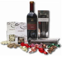 Graceful Seasons Best Gift Hamper of Goodies N Wine<br>