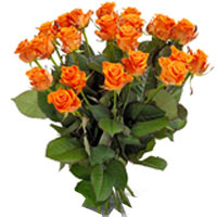 Orange Rose Bouquet