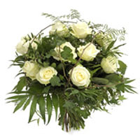 White Rose Bouquet