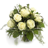 White Rose Bouquet