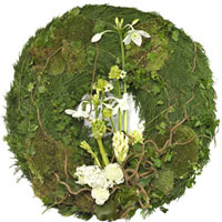 Eternal friendship funeral wreath