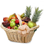 A large size fruits basket with a fresh and health...