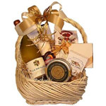 White Wine Basket 