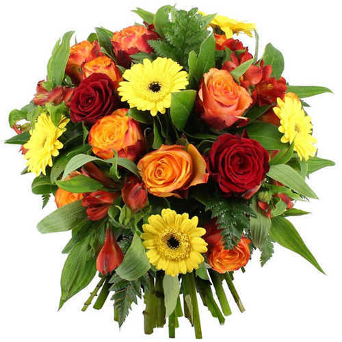 Passionate Everlasting Sunshine Bouquet of Assorted Flowers