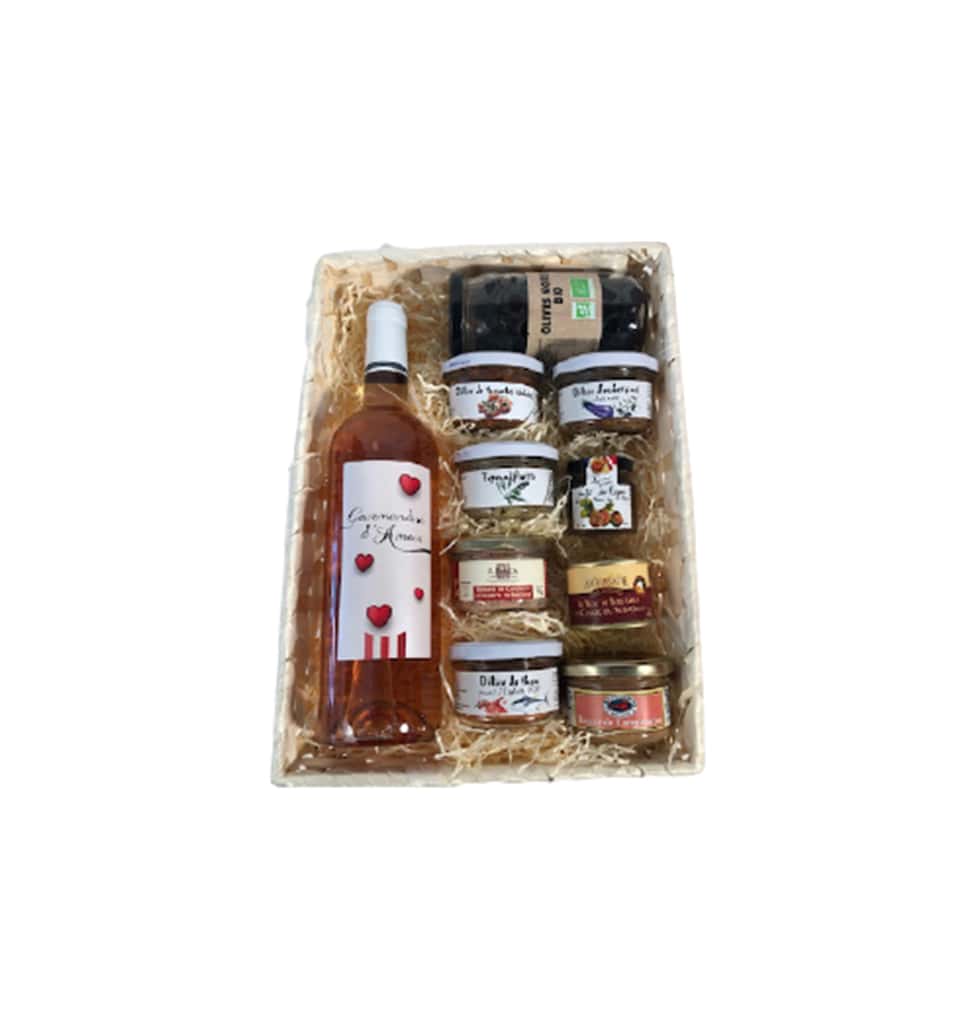 Make a delectable apertif with this ideal gift bas......  to tarbes