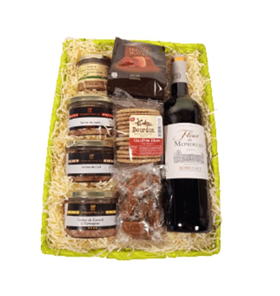 This luscious Chasseur gourmet basket was one of t......  to montpellier_france.asp