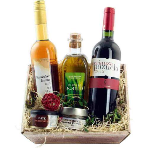 A Box Filled With Fine Wines