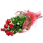 Includes extra long stemmed Red Roses accented wit...