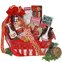 Yummy Fresh N Festive Gift Basket