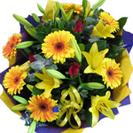 A bouquet of mixed flowers ( G...