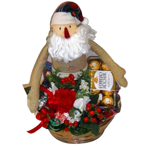 Fabulous Christmas Time Santa s Gift Basket