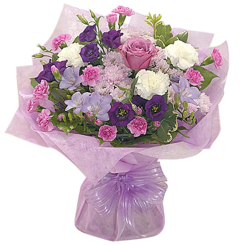 Lovely Roses and Seasonal Flowers Bouquet