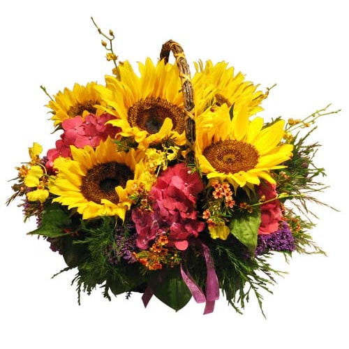 Dazzle your loved ones by gifting them this Captivating Mixed Seasonal Flowers o...