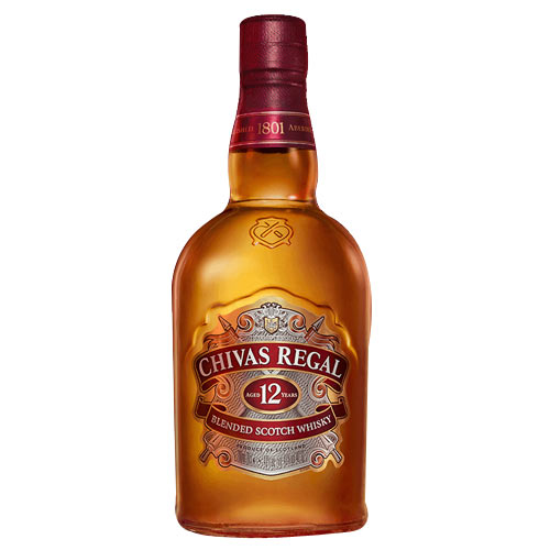 Distinctive Chivas Regal Premium Scotch Whiskey