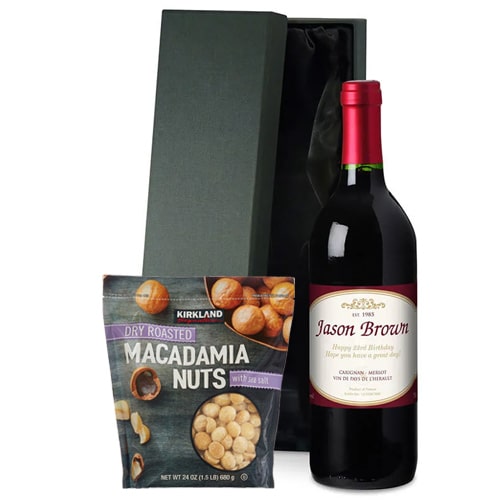 Mouth-Coating and Energetic Wine Nuts