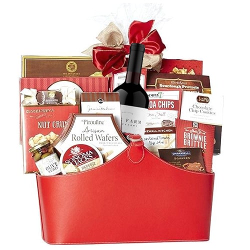 Mesmerizing Tasty and Healthy Treat Gift Basket
