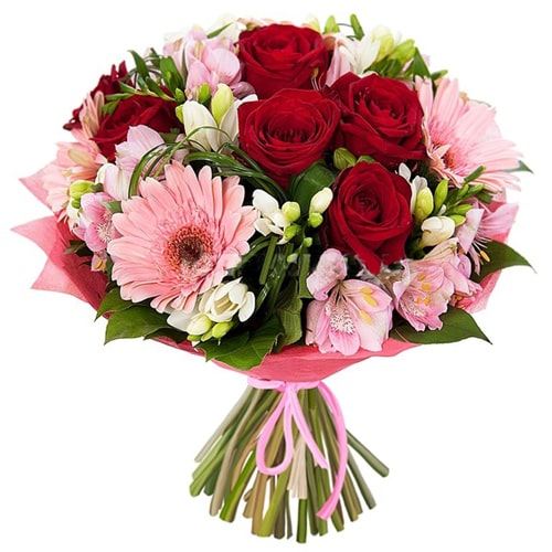 Be happy by sending this Aromatic Style of Fresh Mixed Flowers to your dear ones...